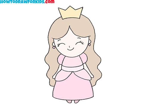 draw a princess|princess easy to draw.